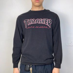M - Thrasher Time To Grind Long Sleeve 
